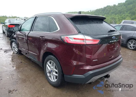 2021 Ford Edge Sel из США, поврежденный, VIN 2FMPK4J98MBA14239